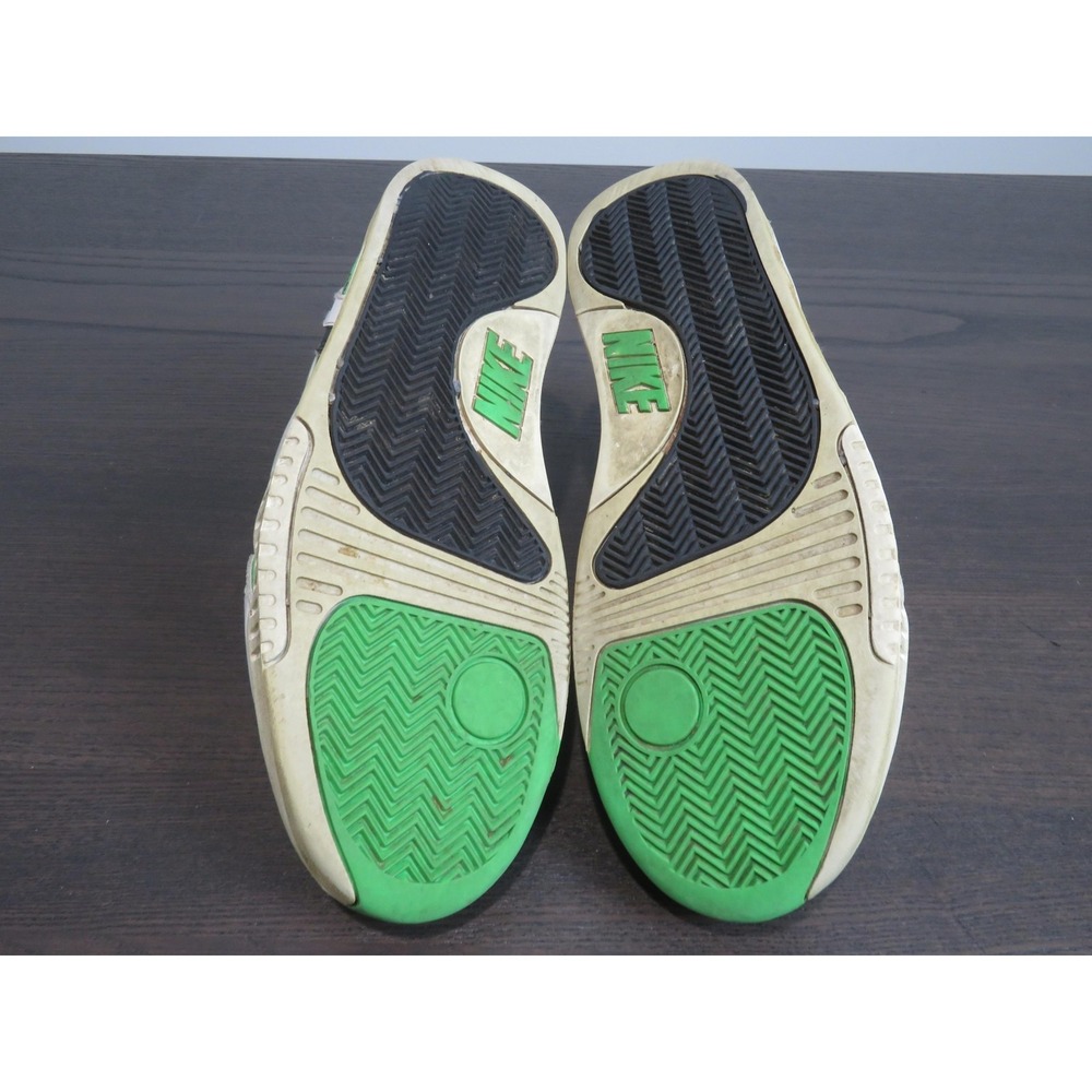 Nike Air Tech Challenge II Shoes Mens 8.5 White Green Tennis Sneakers 318408-100 - Picture 7 of 10